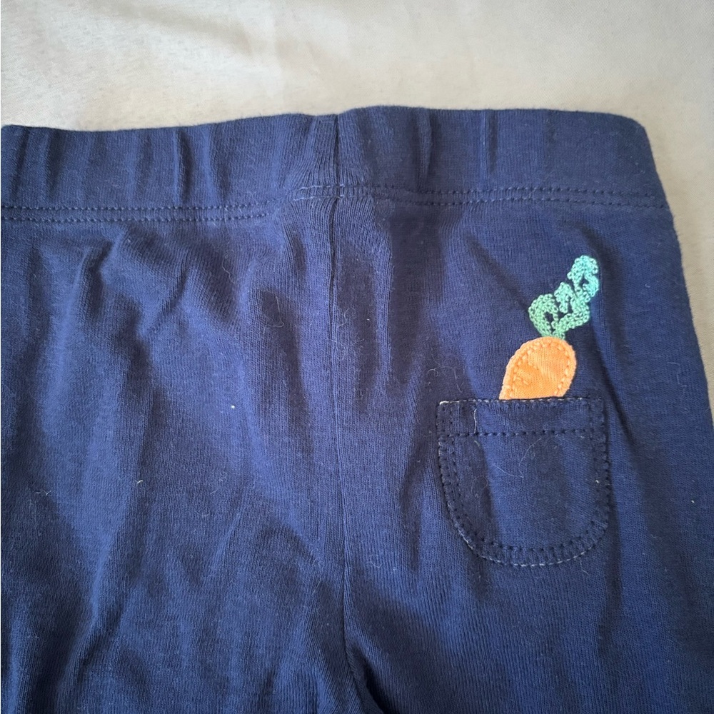 Carter's Navy Knit Leggings for Kids - Picture 4 of 6